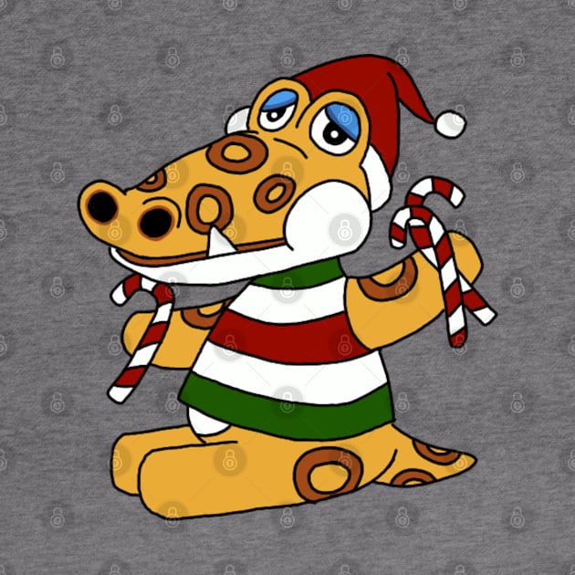 Candy Cane Crazy Alfonso by SpookyCow